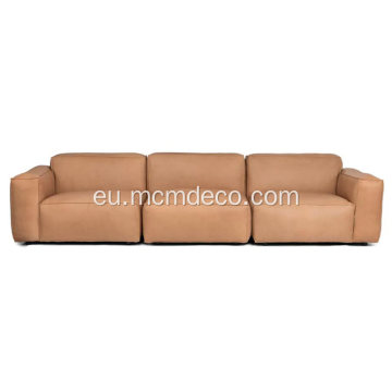 Solae Canyon Tan Larruzko sofa